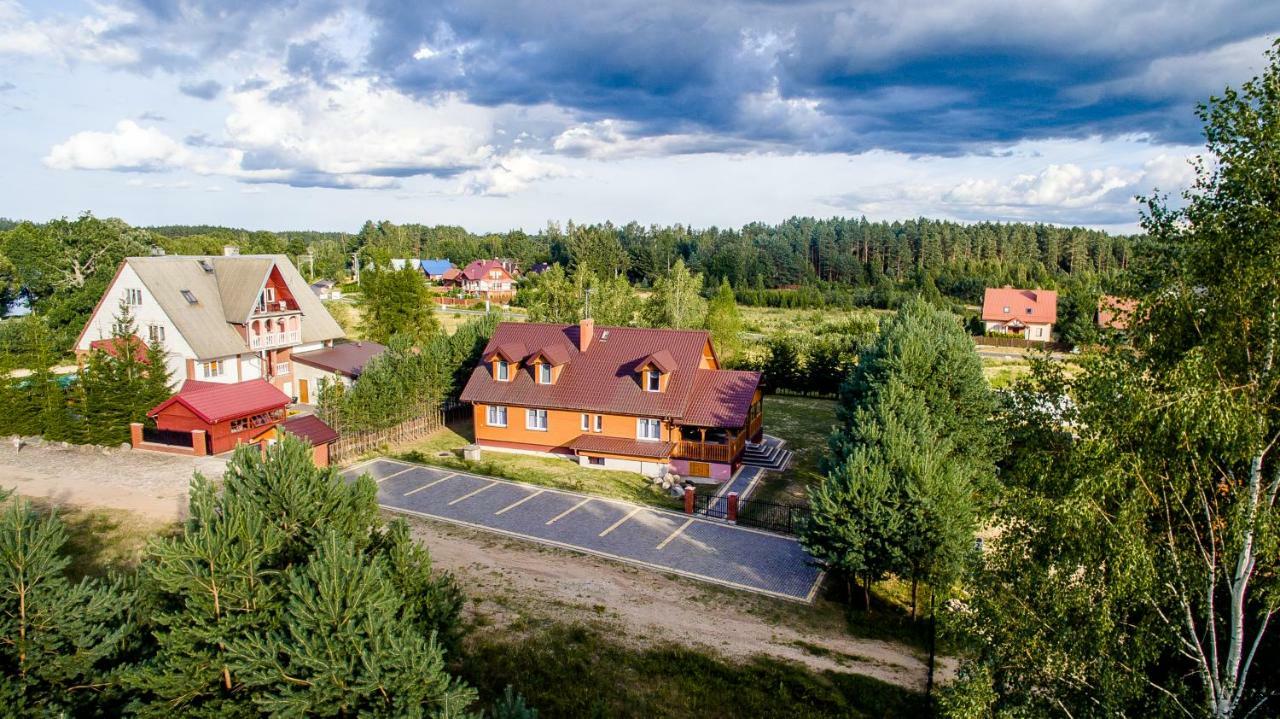 "Rowerowa Przystan" Turystyka Wiejska Nad Jeziorem Serwy W Sercu Puszczy Sucha Rzeczka Extérieur photo