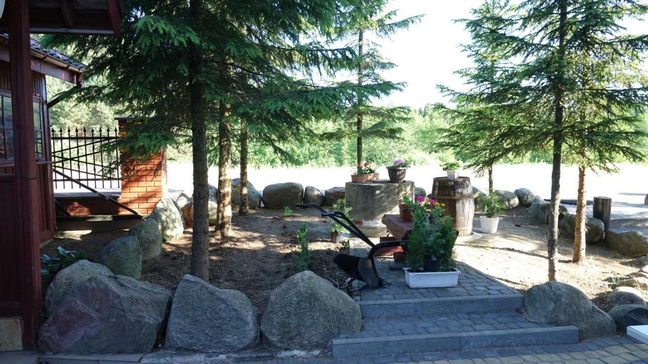 "Rowerowa Przystan" Turystyka Wiejska Nad Jeziorem Serwy W Sercu Puszczy Sucha Rzeczka Extérieur photo