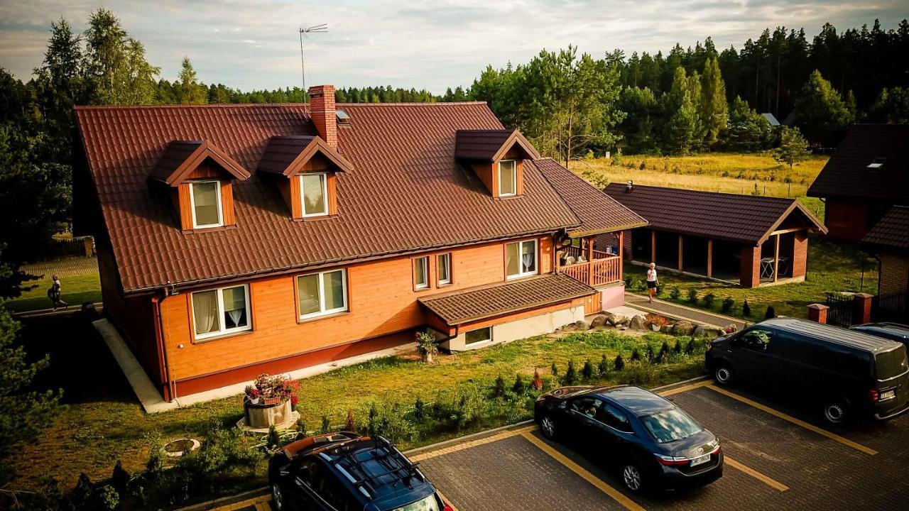 "Rowerowa Przystan" Turystyka Wiejska Nad Jeziorem Serwy W Sercu Puszczy Sucha Rzeczka Extérieur photo