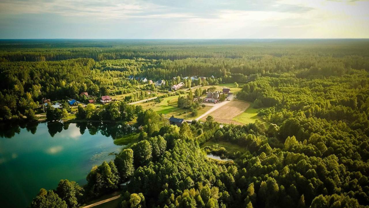 "Rowerowa Przystan" Turystyka Wiejska Nad Jeziorem Serwy W Sercu Puszczy Sucha Rzeczka Extérieur photo