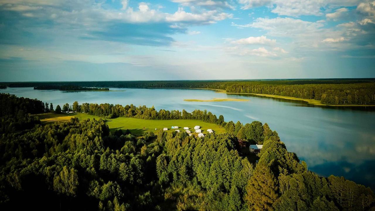 "Rowerowa Przystan" Turystyka Wiejska Nad Jeziorem Serwy W Sercu Puszczy Sucha Rzeczka Extérieur photo