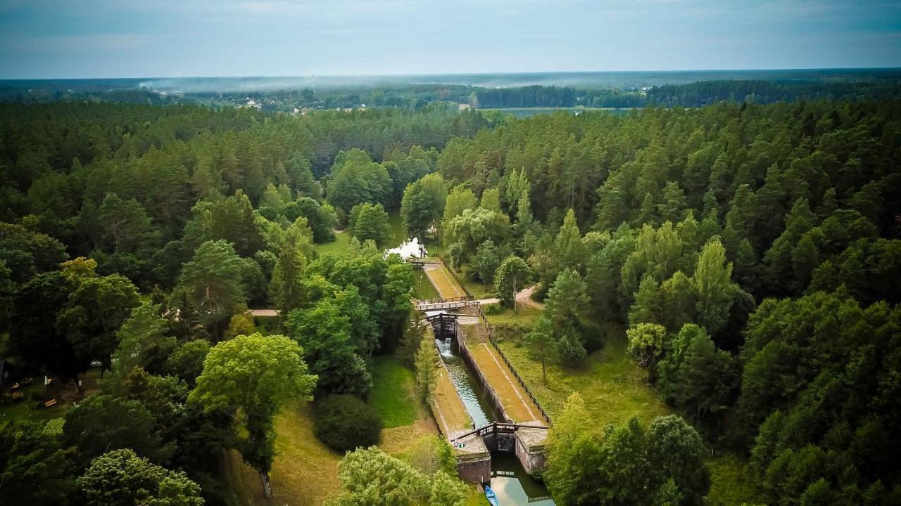 "Rowerowa Przystan" Turystyka Wiejska Nad Jeziorem Serwy W Sercu Puszczy Sucha Rzeczka Extérieur photo